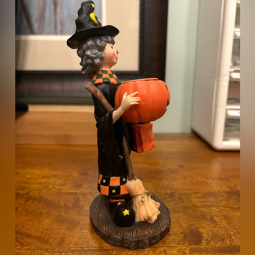 Halloween Witch Candle Holder Decor - Picture 5 of 8